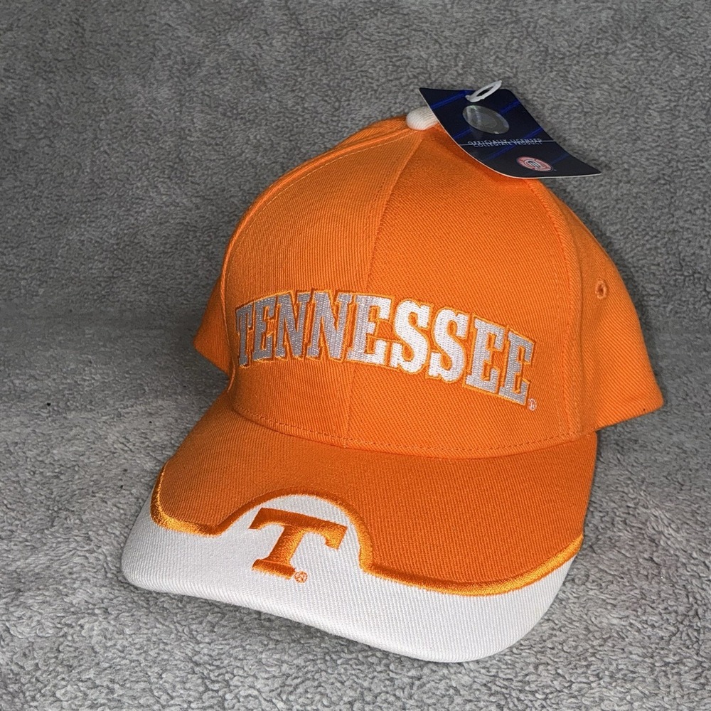 Tennessee Volunteers Orange and White Snapback Trucker Hat Cap NWT‎